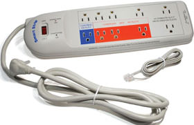 Shut off phantom power loads with a power strip.